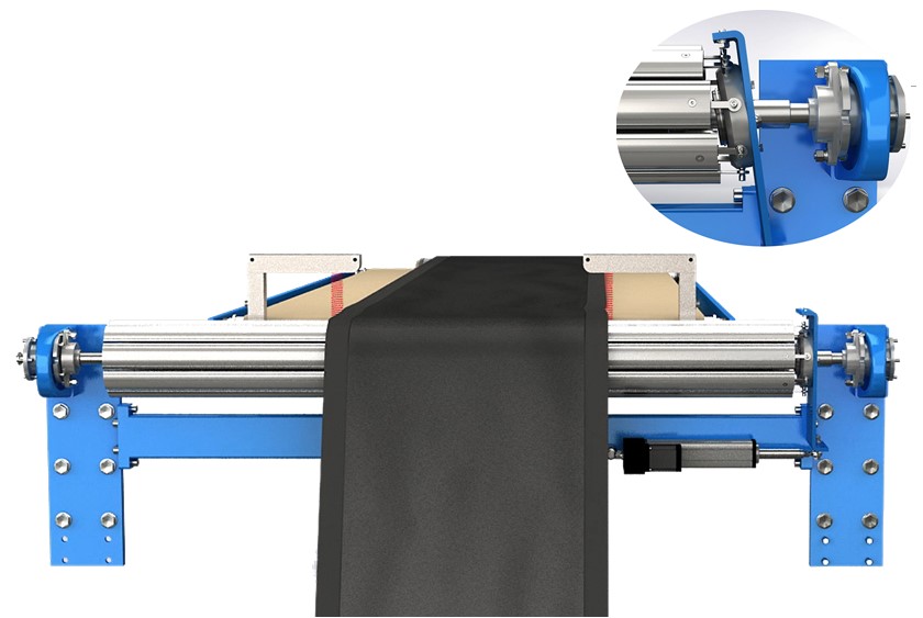 【行業(yè)應用】輪胎膠料無損傷糾偏-板條式連續(xù)糾偏導正系統(tǒng)
